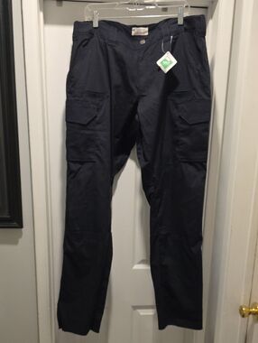 Men's Dark Navy Cargo Pants with Utility Pockets